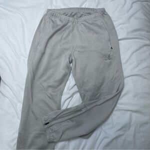 Needles Japan Silver Zipped Lounge Pants size S